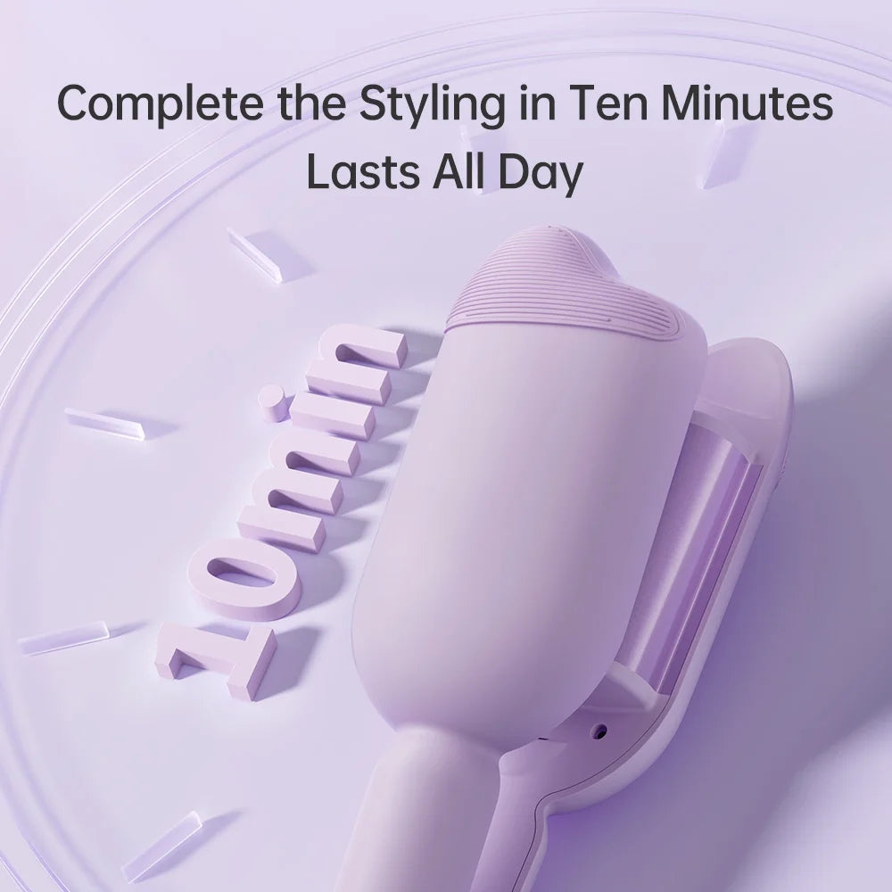 36mm Deep Wave Curling Iron – Volumizing Hair Styler