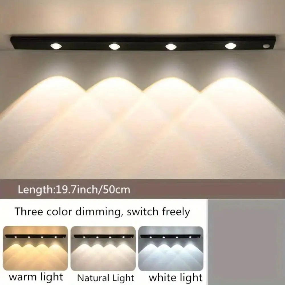 LED Motion Sensor Light – Wireless USB Ultra-Thin Night Light for Home