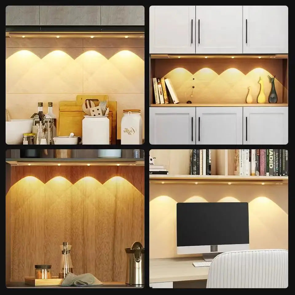 LED Motion Sensor Light – Wireless USB Ultra-Thin Night Light for Home