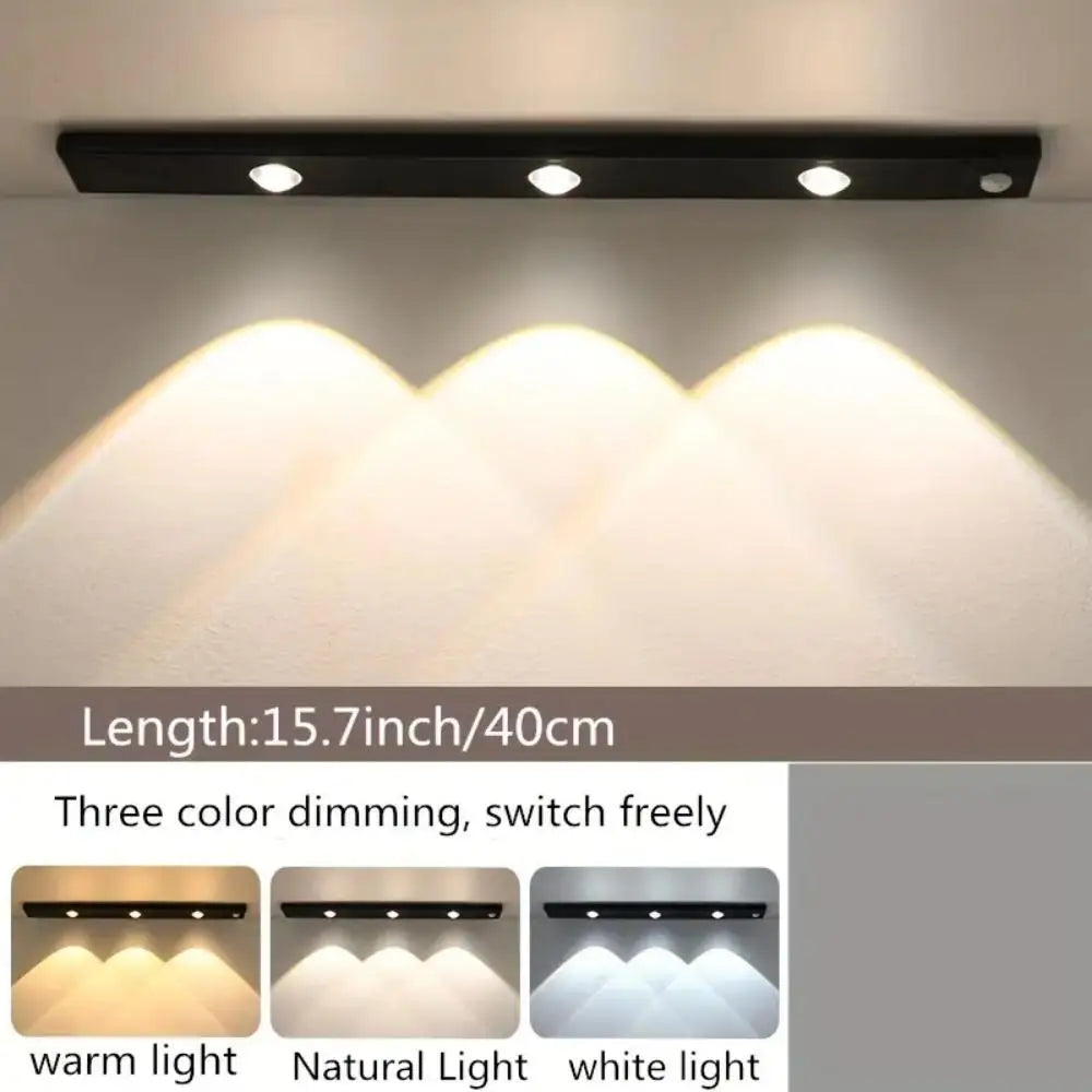 LED Motion Sensor Light – Wireless USB Ultra-Thin Night Light for Home