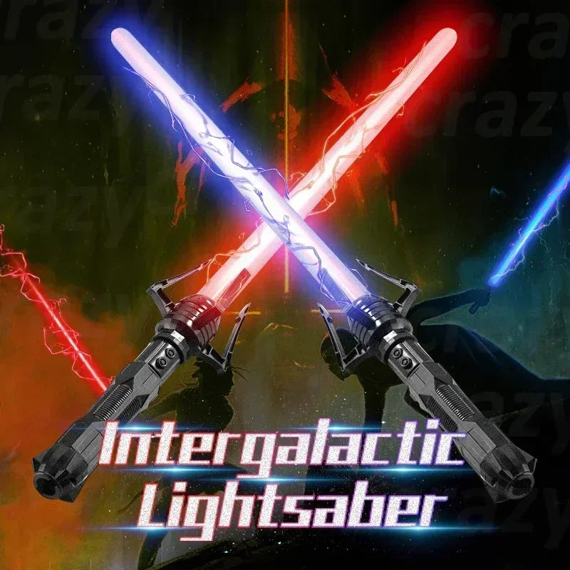 Star Light Laser Sword Toy – Glows, Spins & Scales!