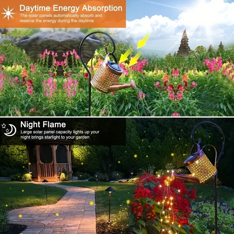 Waterproof Solar Garden Lights – Outdoor Hanging LED Decor