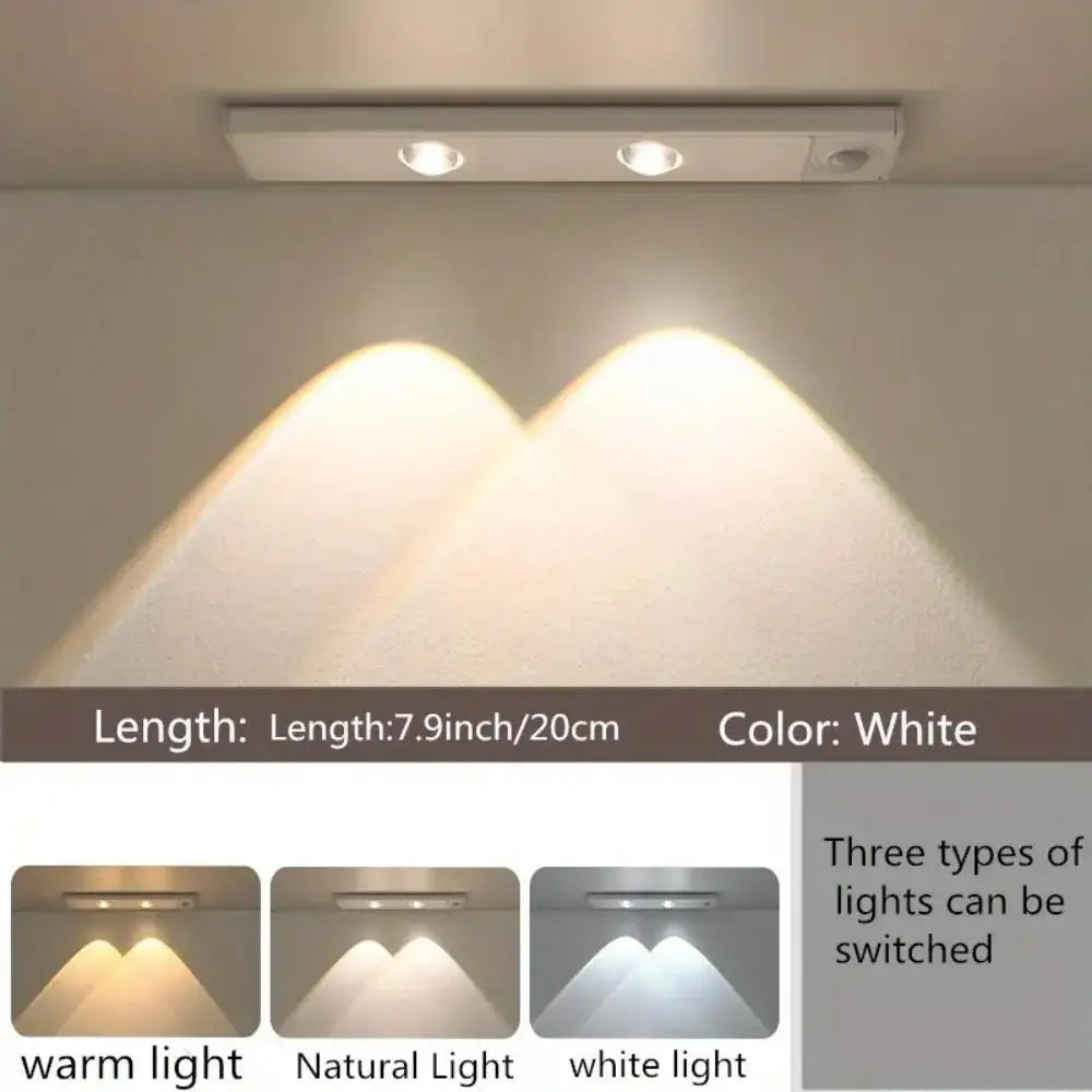 LED Motion Sensor Light – Wireless USB Ultra-Thin Night Light for Home
