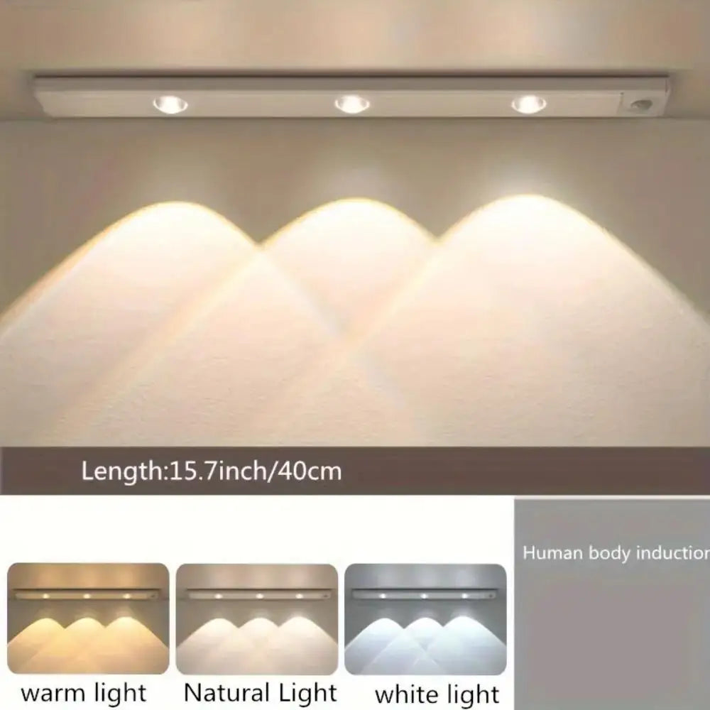 LED Motion Sensor Light – Wireless USB Ultra-Thin Night Light for Home