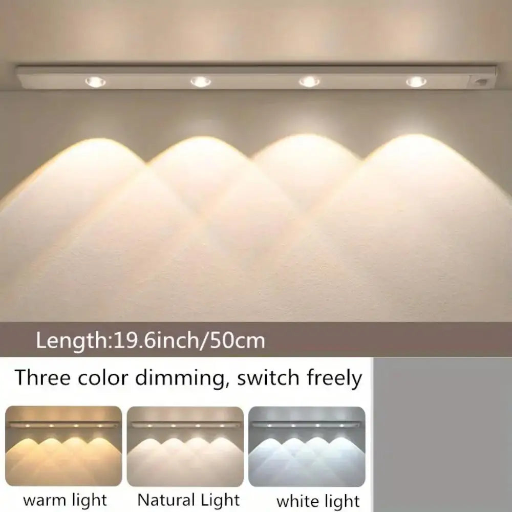 LED Motion Sensor Light – Wireless USB Ultra-Thin Night Light for Home