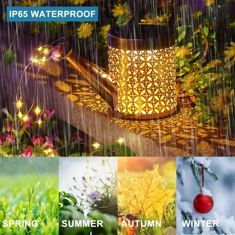 Waterproof Solar Garden Lights – Outdoor Hanging LED Decor