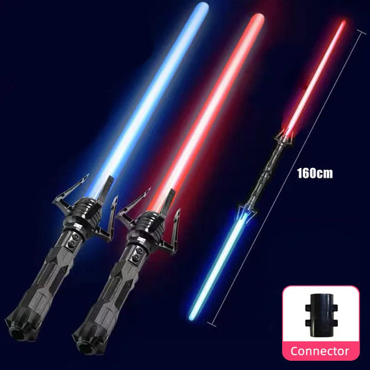 Star Light Laser Sword Toy – Glows, Spins & Scales!